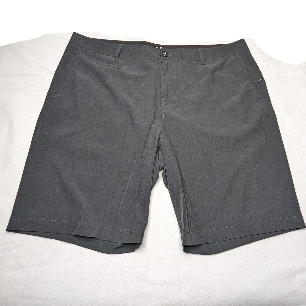 Nitrous Black Men's Hybrid Golf Shorts Black 40 Lightweight